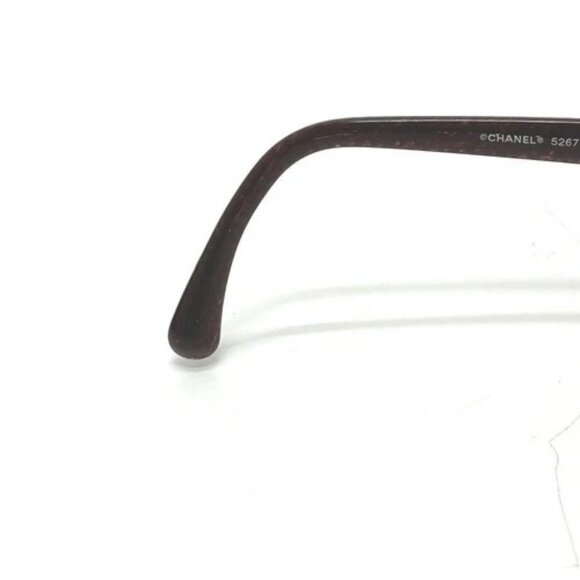 CHANEL 5267-A CC Mark eyewear glasses sunglasses Plastic Purple Based main image 7